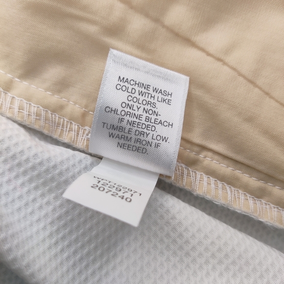 J Jill White Cotton Ankle Trouser Pants Size 8 - Picture 10 of 11